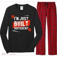IM Just Built Different Long Sleeve Pajama Set thumb 0
