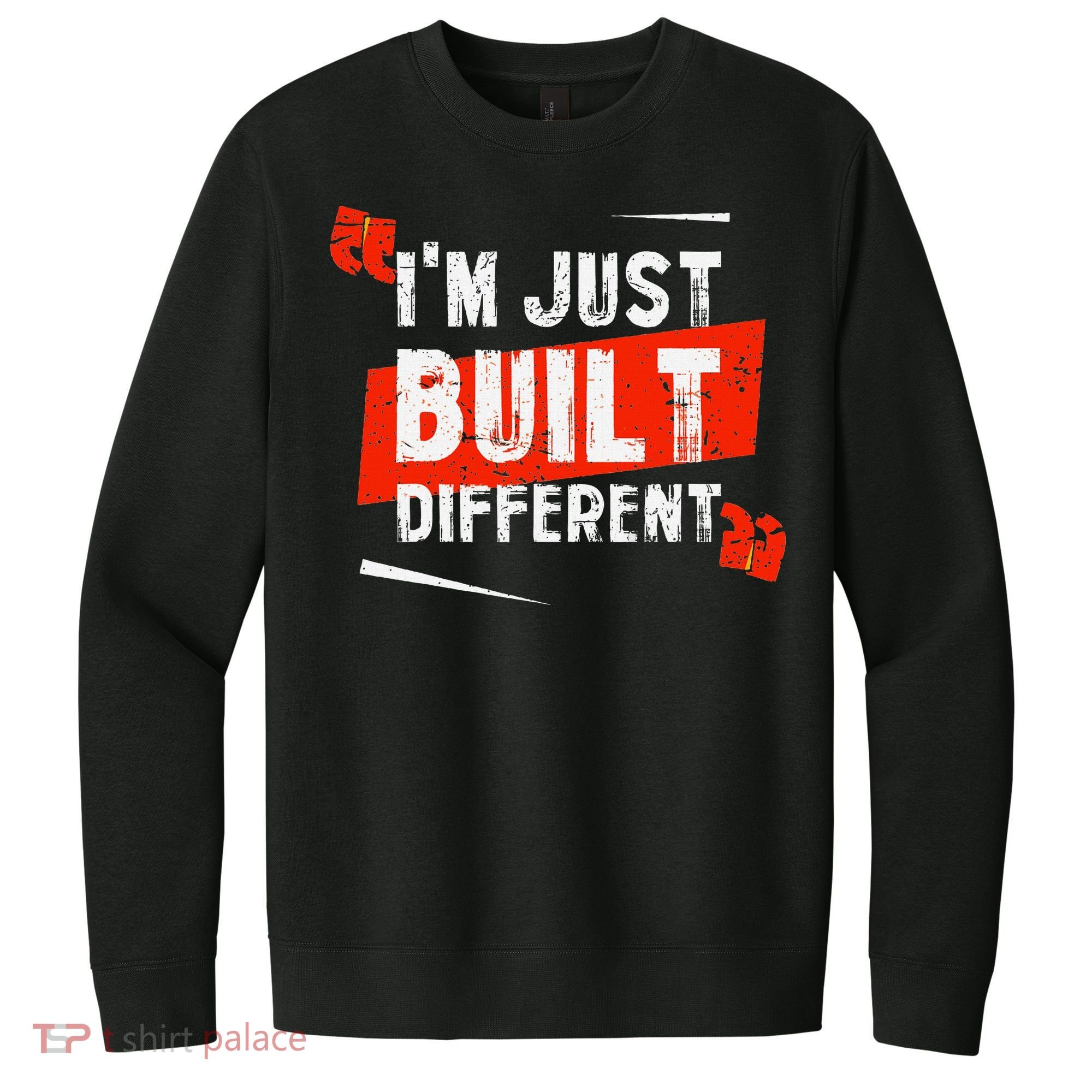 IM Just Built Different V.I.T. Fleece Crew Sweatshirt