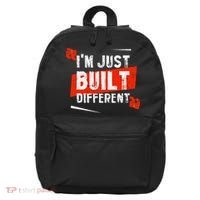IM Just Built Different 16 in Basic Backpack thumb 0
