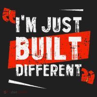 IM Just Built Different Hat thumb 2