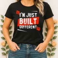 IM Just Built Different Women's T-Shirt thumb 2