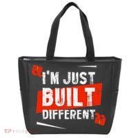 IM Just Built Different Tote Bag thumb 0