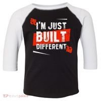 IM Just Built Different Toddler Fine Jersey T-Shirt thumb 0