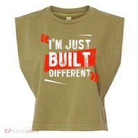 IM Just Built Different Garment-Dyed Women's Muscle Tee thumb 0