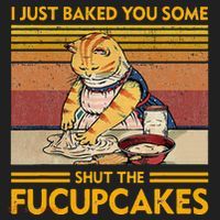 I Just Baked You Some Shut The Fucupcakes Beanie thumb 2