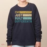 IM Just Built Different Women's Sweatshirt thumb 0