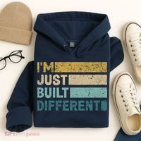 IM Just Built Different Hoodie thumb 4