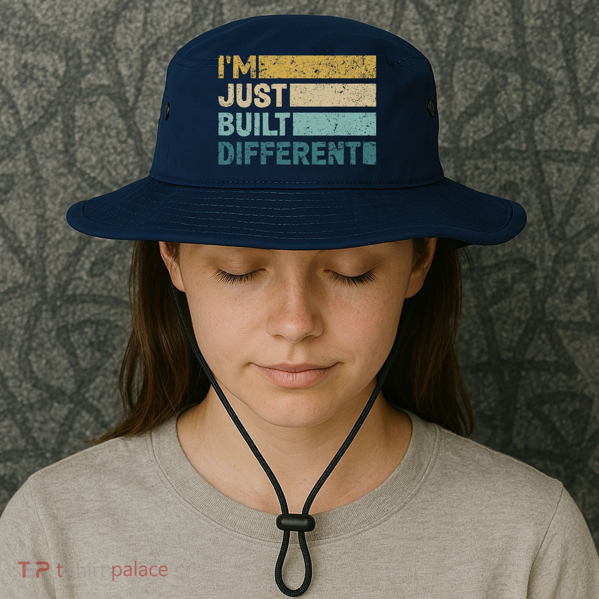 IM Just Built Different Bucket Hat