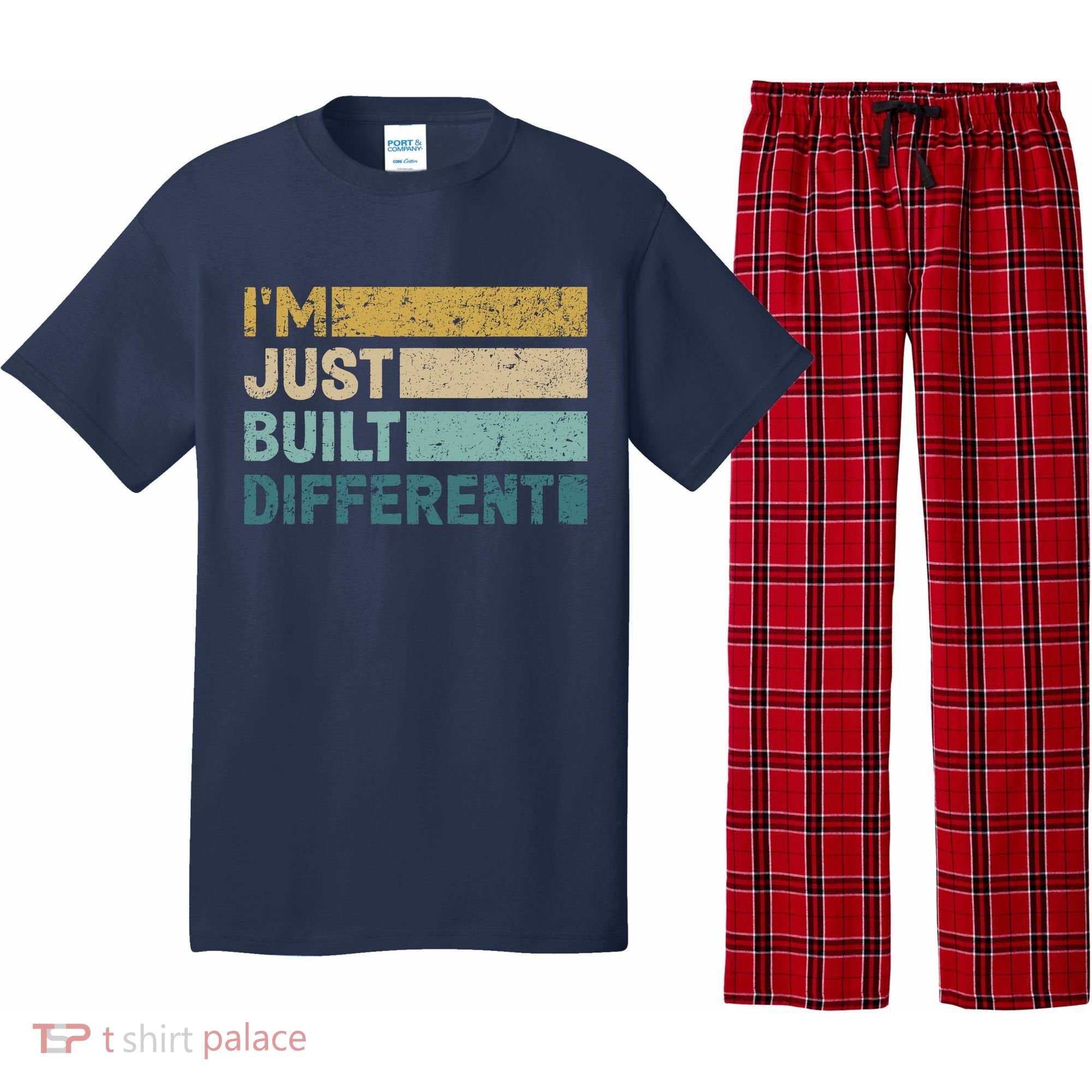IM Just Built Different Pajama Set