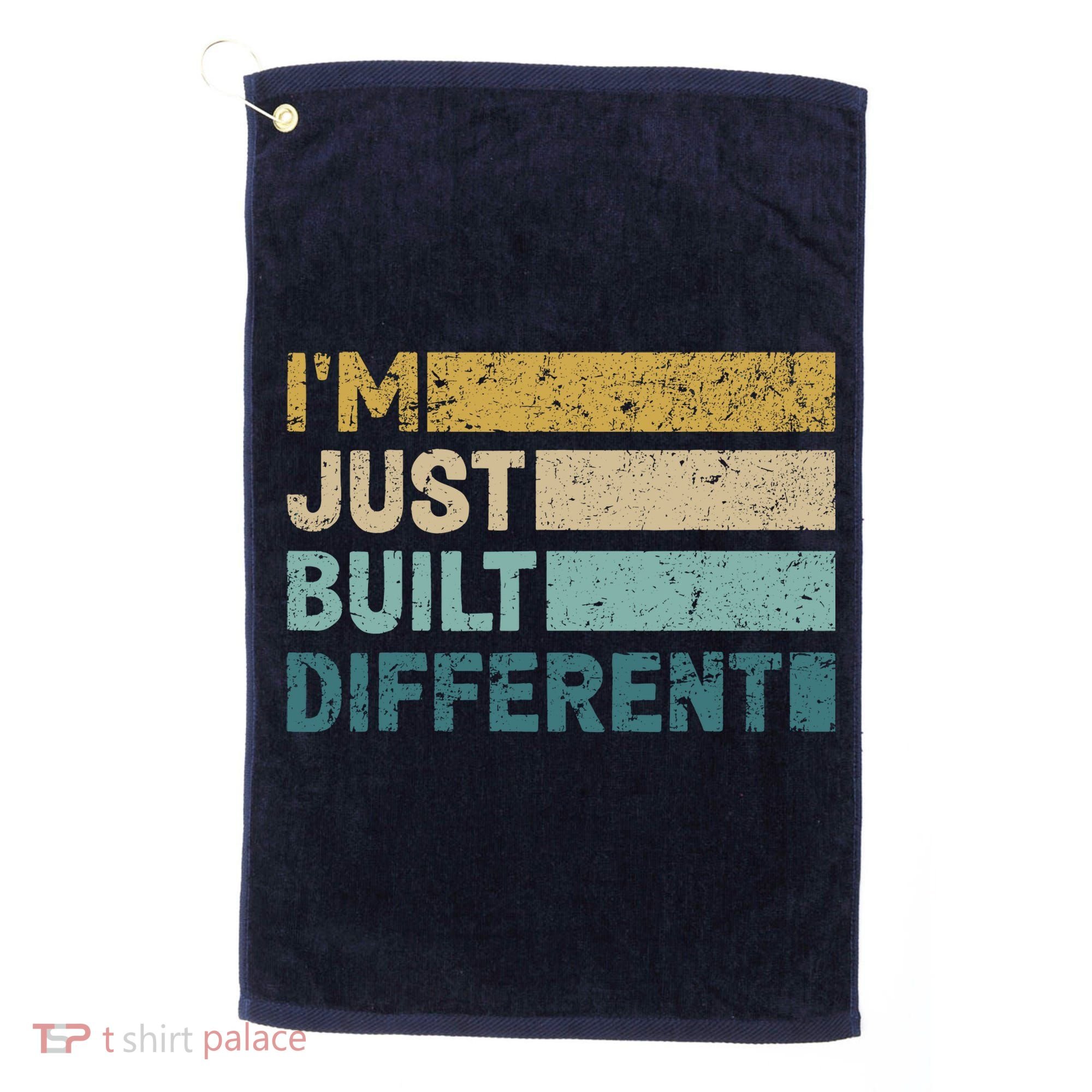 IM Just Built Different Golf Towel