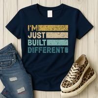 IM Just Built Different Women's T-Shirt thumb 3