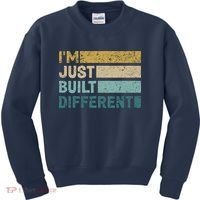 IM Just Built Different Kids Sweatshirt thumb 0