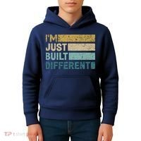IM Just Built Different Kids Hoodie thumb 4