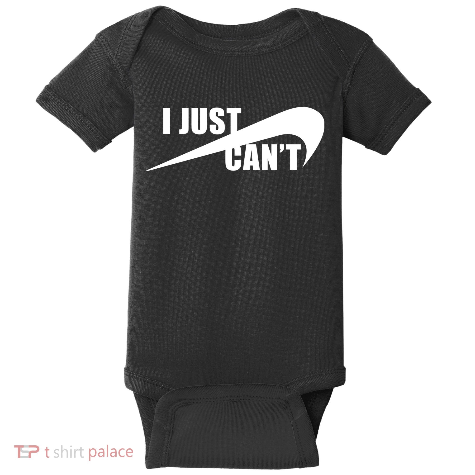 I Just Cant Nonmotivational Baby Bodysuit