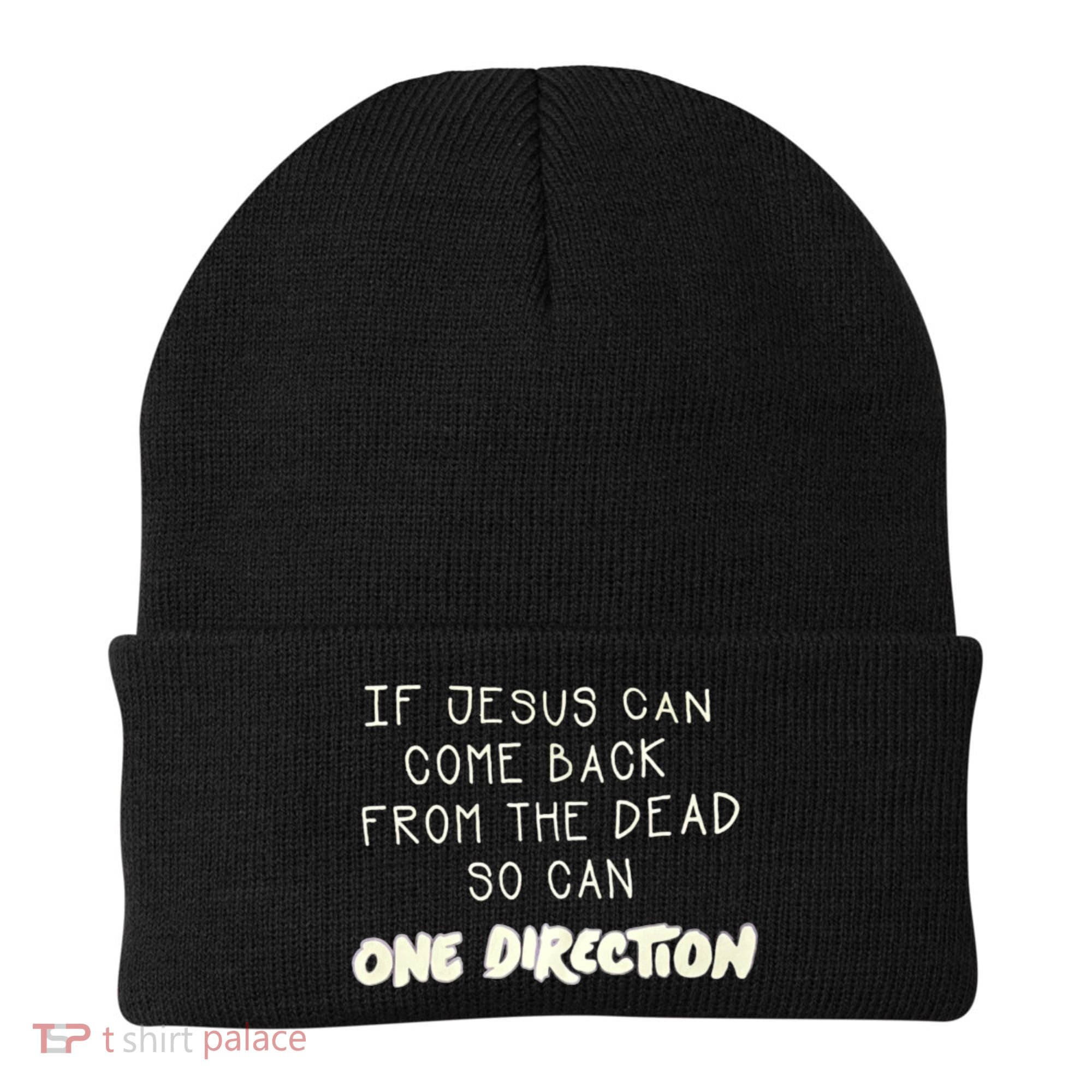 If Jesus Can Come Back From The Dead So Can One Direction Beanie