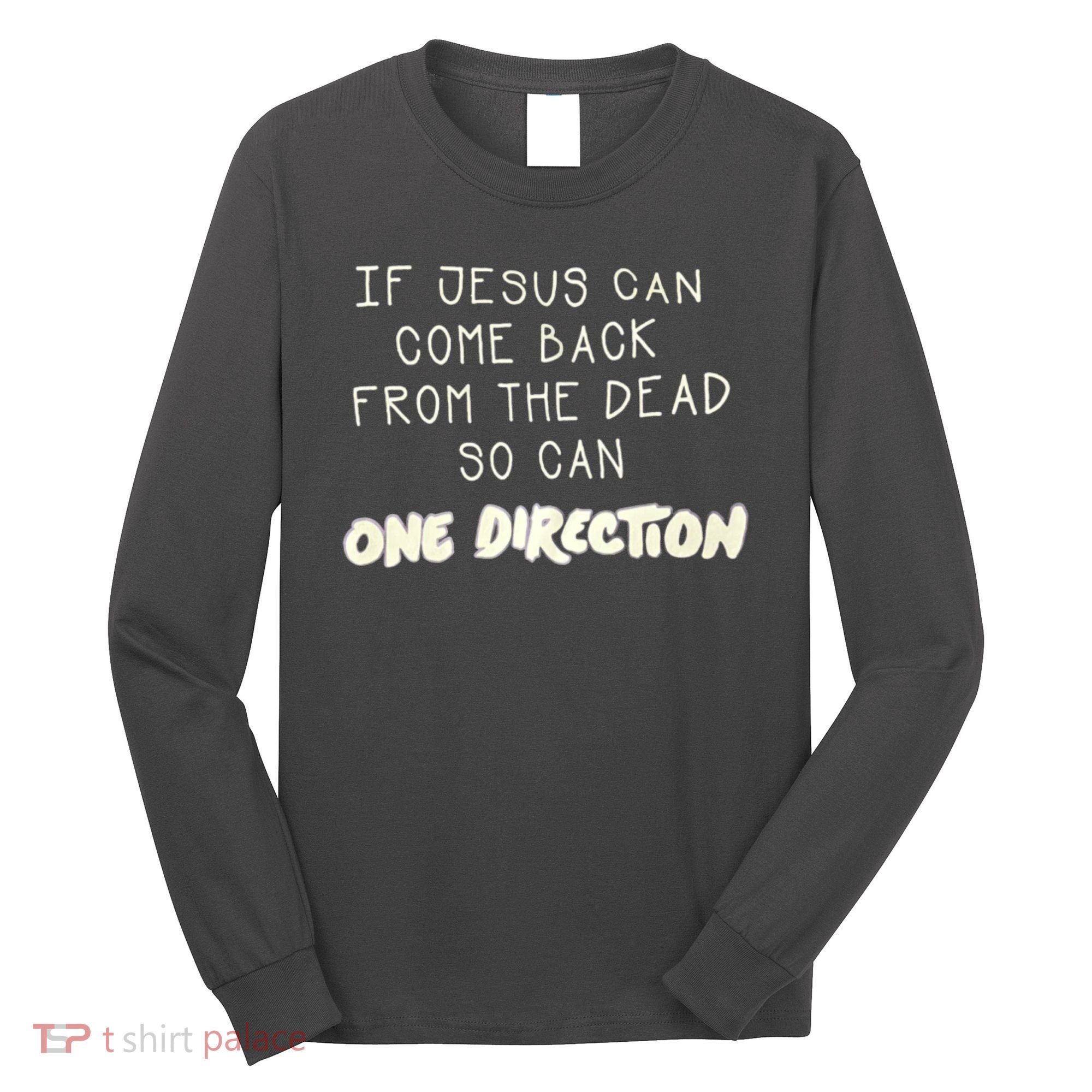If Jesus Can Come Back From The Dead So Can One Direction Long Sleeve Shirt