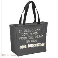 If Jesus Can Come Back From The Dead So Can One Direction Tote Bag thumb 2