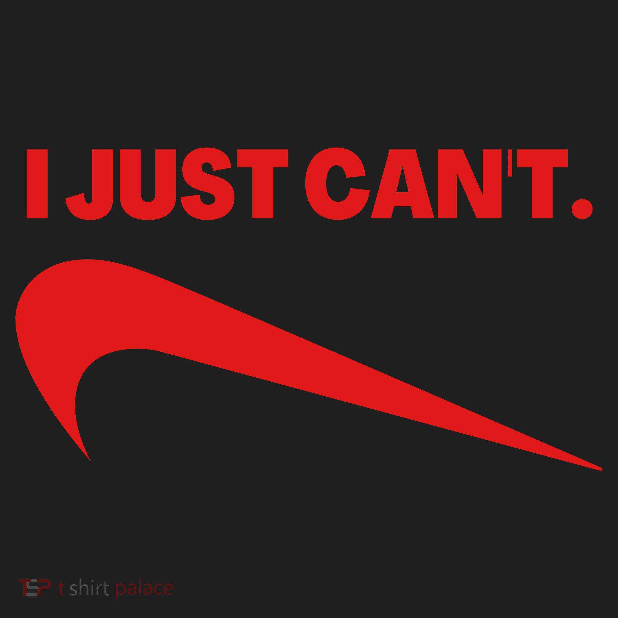 I Just Can't Funny Humor Spoof Parody Slogan Women's Sweatshirt
