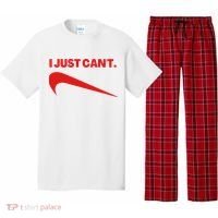 I Just Can't Funny Humor Spoof Parody Slogan Pajama Set thumb 0