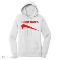 I Just Can't Funny Humor Spoof Parody Slogan Women's Hoodie thumb 0