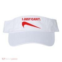I Just Can't Funny Humor Spoof Parody Slogan Visor thumb 0