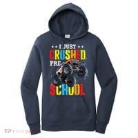 I Just Crushed Preschool Monster Truck Graduation PreK Women's Hoodie thumb 0