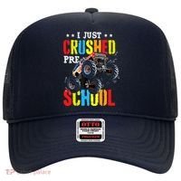 I Just Crushed Preschool Monster Truck Graduation PreK Hat thumb 0