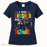 I Just Crushed Preschool Monster Truck Graduation PreK Women's T-Shirt thumb 0