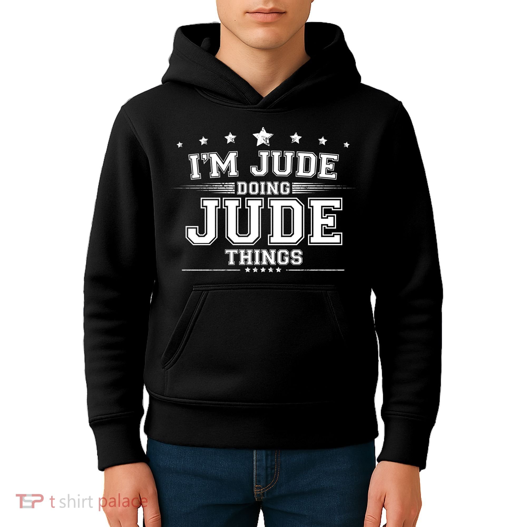 Im Jude Doing Jude Things Kids Hoodie