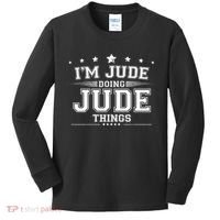 Im Jude Doing Jude Things Kids Long Sleeve Shirt thumb 0