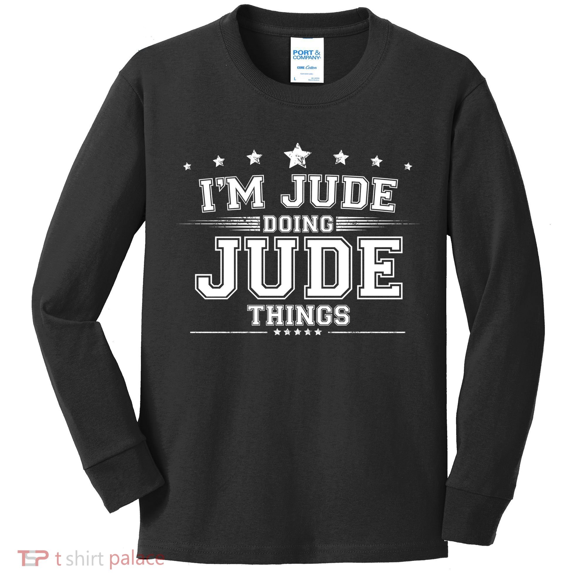 Im Jude Doing Jude Things Kids Long Sleeve Shirt