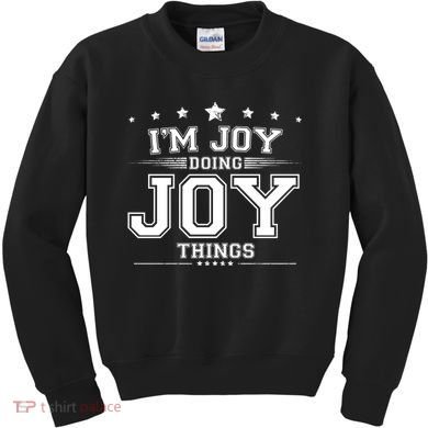 Im Joy Doing Joy Things Kids Sweatshirt