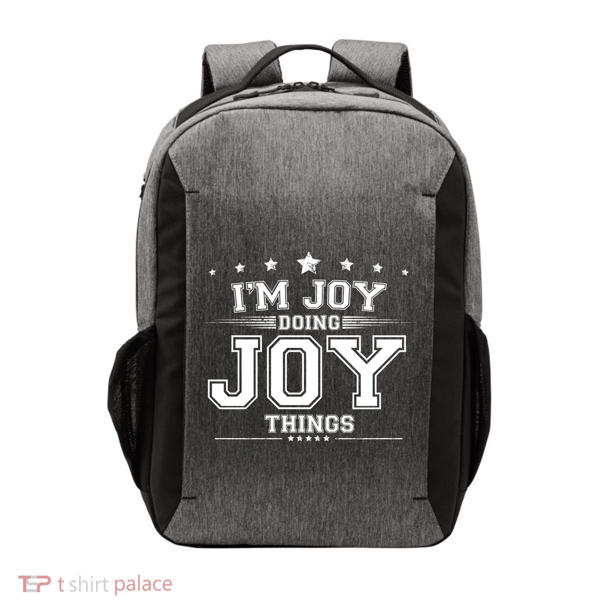 Im Joy Doing Joy Things Vector Backpack