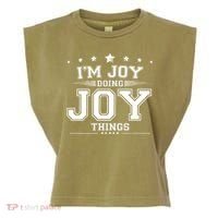 Im Joy Doing Joy Things Garment-Dyed Women's Muscle Tee thumb 0