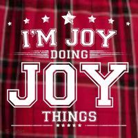 Im Joy Doing Joy Things Women's Flannel Plaid Pajama Pants thumb 2