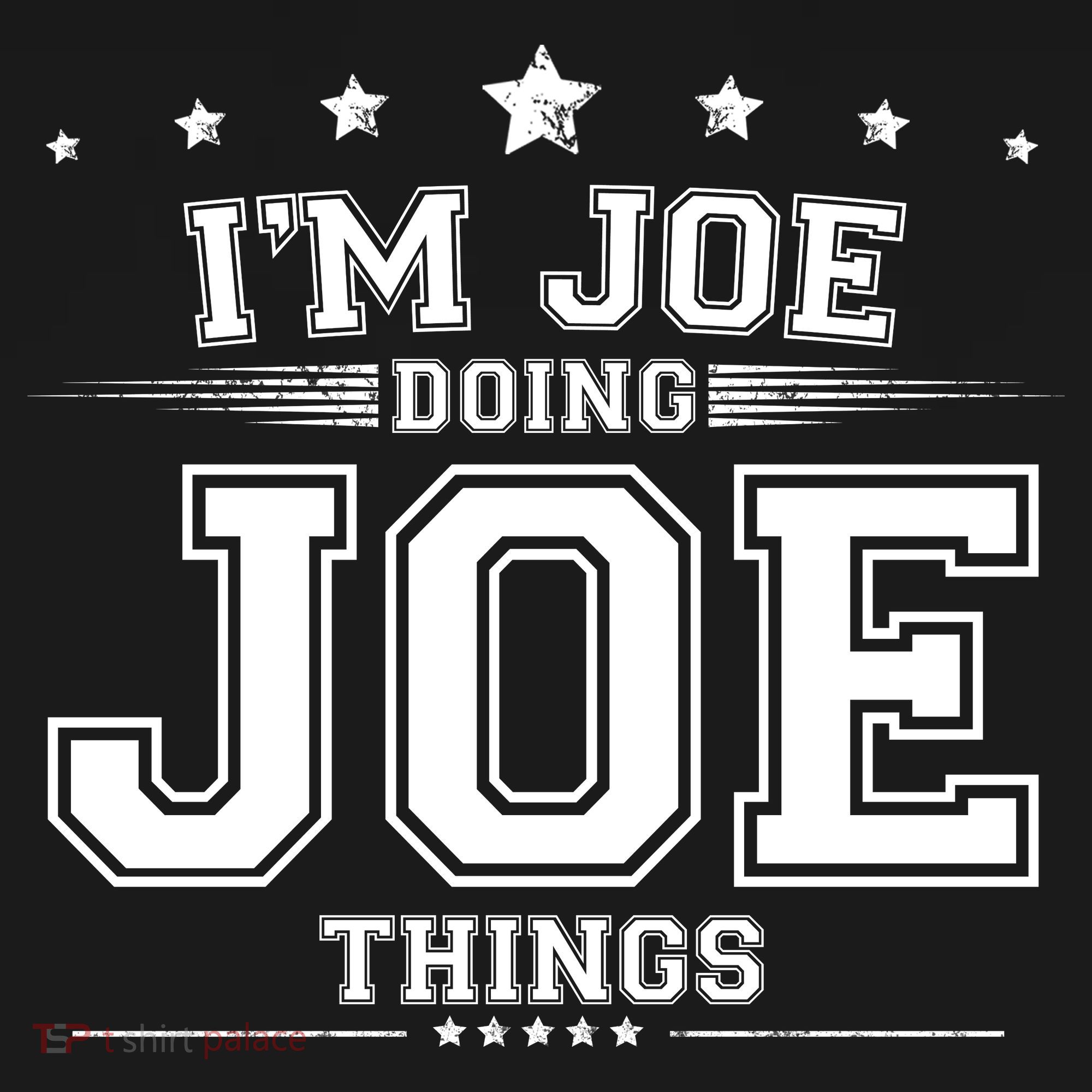 Im Joe Doing Joe Things Toddler Hoodie