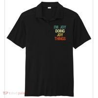 IM Joy Doing Joy Things Personalized First Name Gift Sport-Tek Posi-UV Pro Polo thumb 0