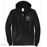 IM Joy Doing Joy Things Personalized First Name Gift Full Zip Hoodie thumb 0