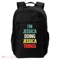 IM Jessica Doing Jessica Things Fun Name Jessica Backpack thumb 0