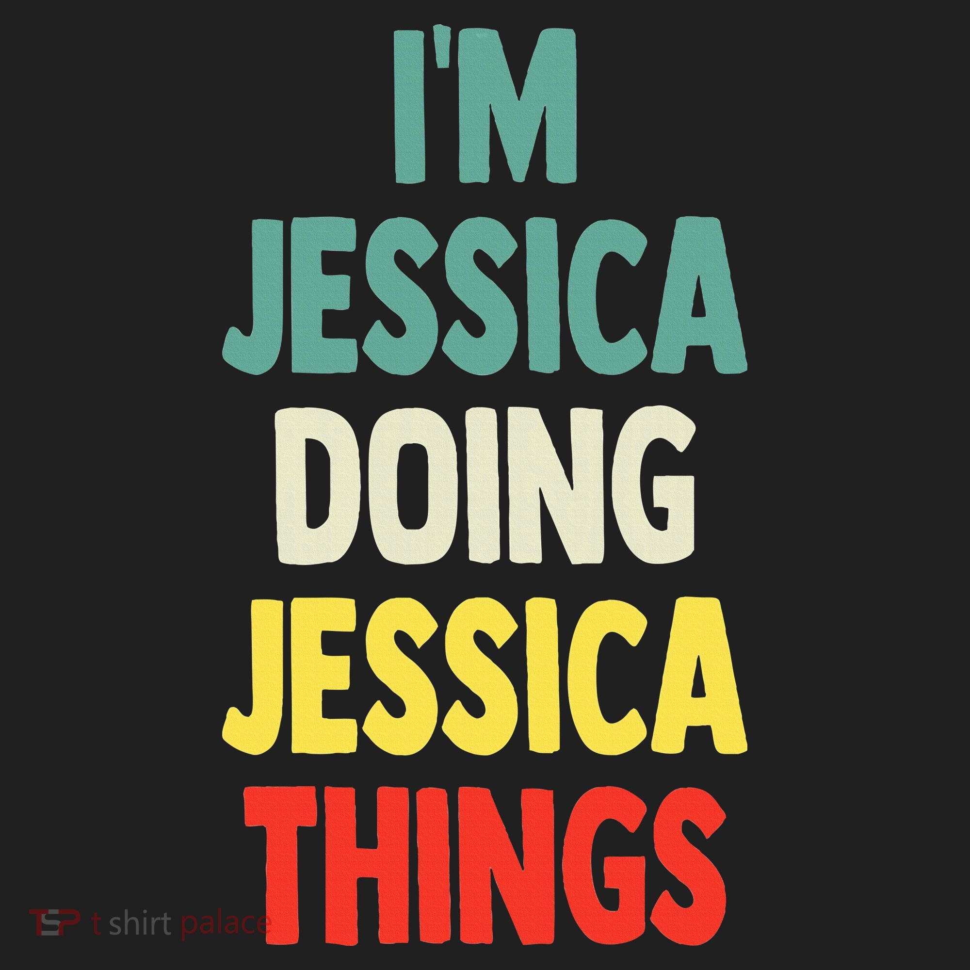 IM Jessica Doing Jessica Things Fun Name Jessica Golf Towel