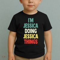 IM Jessica Doing Jessica Things Fun Name Jessica Toddler T-Shirt thumb 2