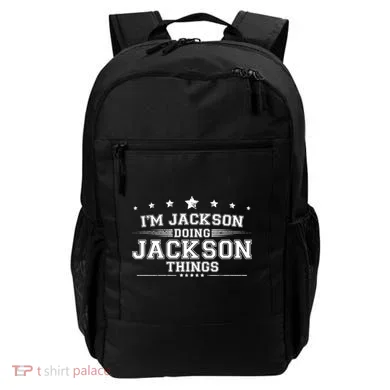 Im Jackson Doing Jackson Things Backpack