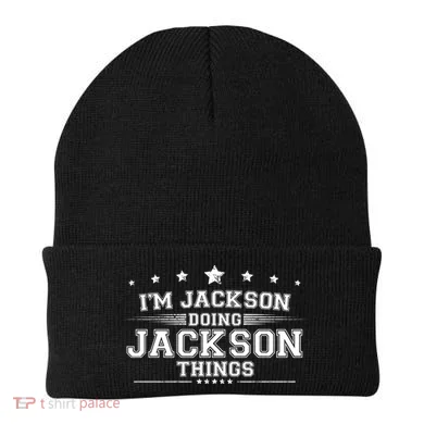 Im Jackson Doing Jackson Things Beanie