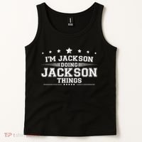 Im Jackson Doing Jackson Things Tank Top thumb 2