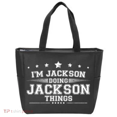 Im Jackson Doing Jackson Things Tote Bag