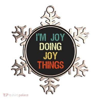 I'M Joy Doing Joy Things Personalized First Name Gift Ornament