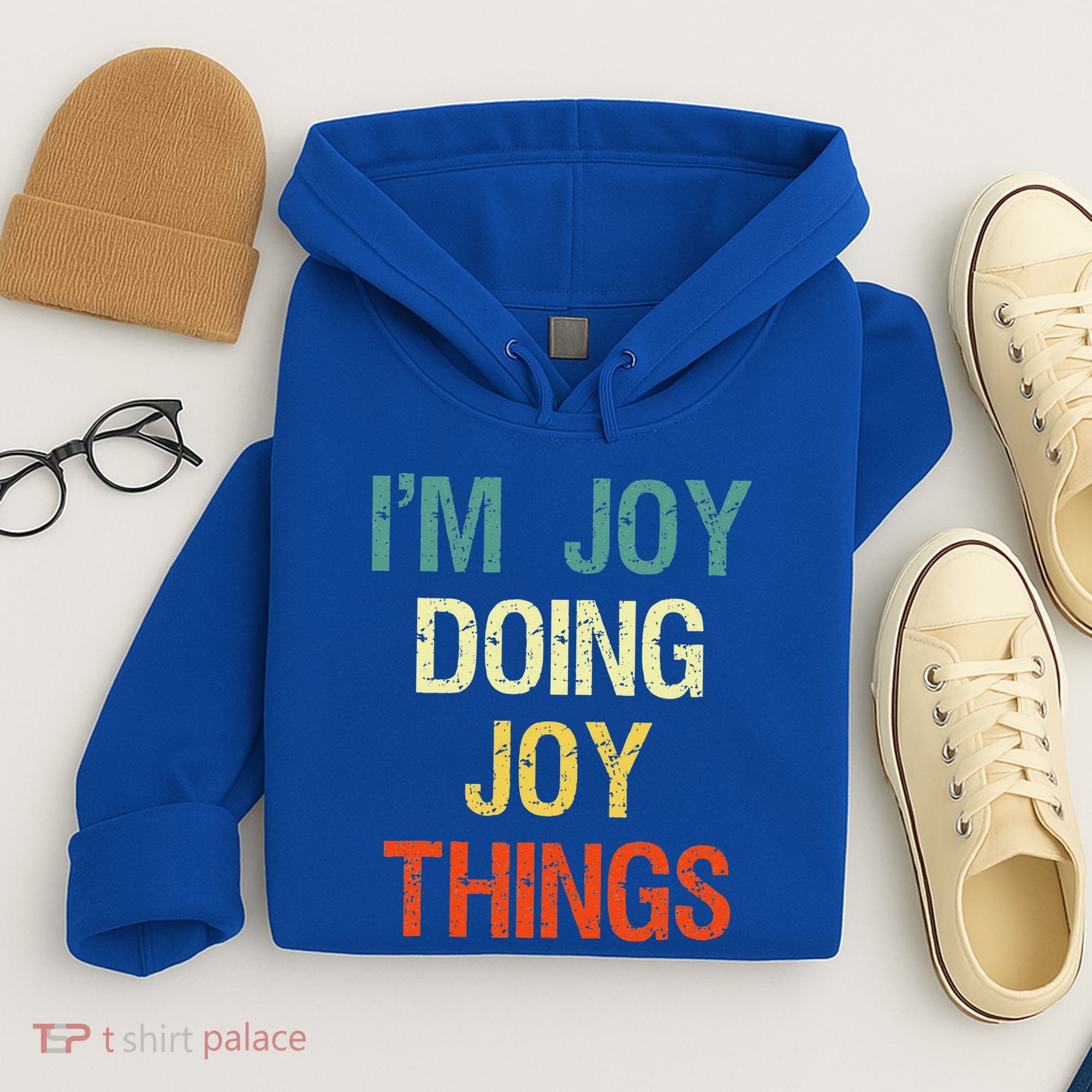 I'M Joy Doing Joy Things Personalized First Name Gift Hoodie