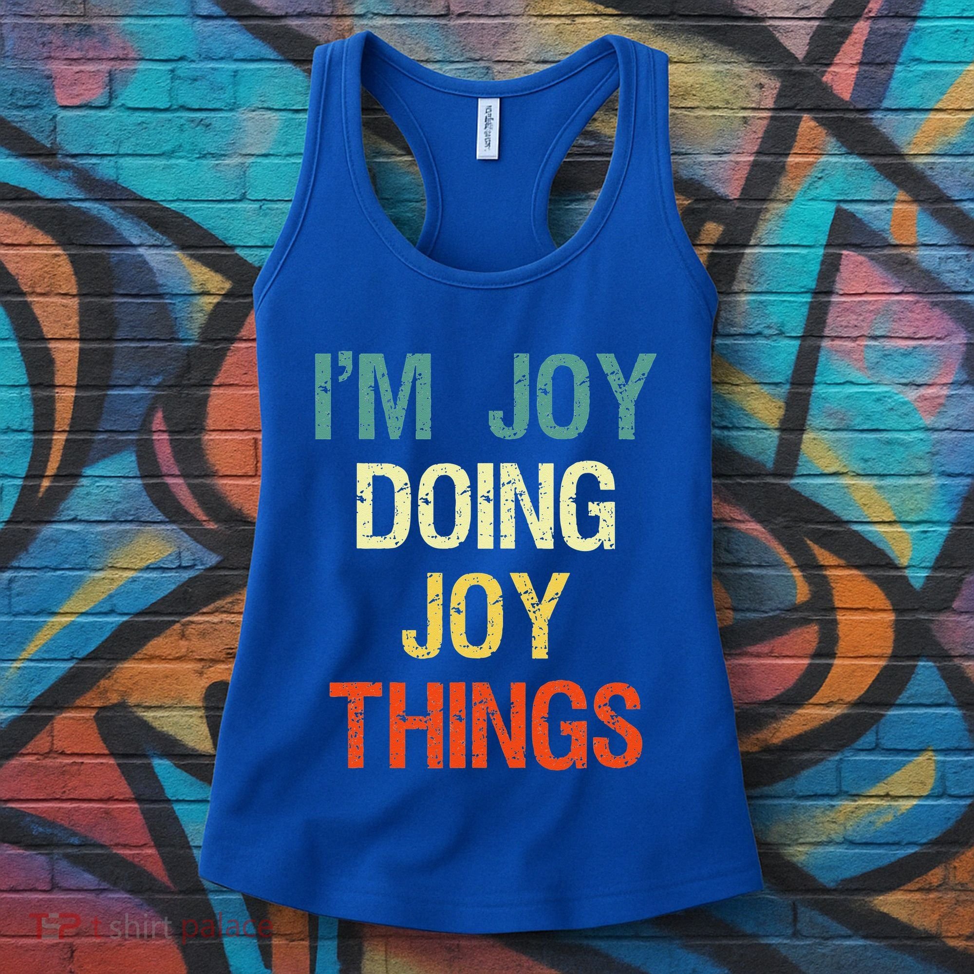 I'M Joy Doing Joy Things Personalized First Name Gift Women's Tank Top