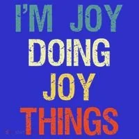 I'M Joy Doing Joy Things Personalized First Name Gift Toddler Hoodie thumb 2
