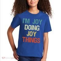I'M Joy Doing Joy Things Personalized First Name Gift Kids T-Shirt thumb 2